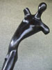 Male, black, kneeling, piece no. 1. Partial.